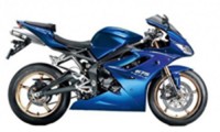 2009-2012 Triumph Daytona 675 Carénages
