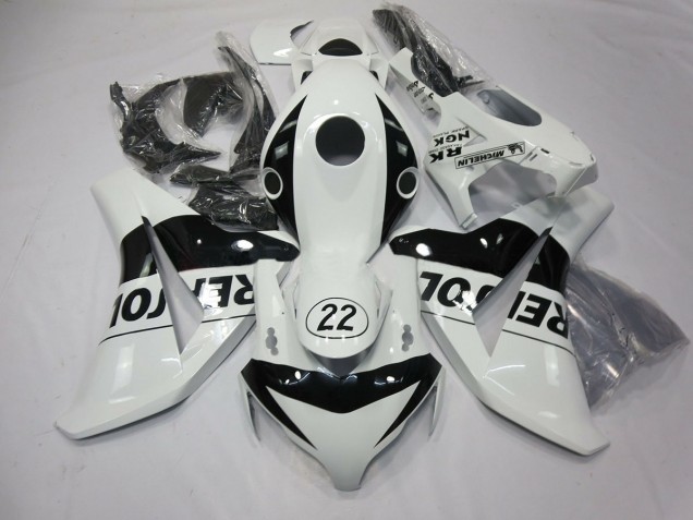 22 Repsol Blanc 08-11 Honda CBR1000RR Carénage Moto