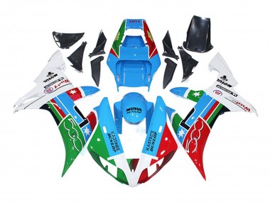 500 Bleu Clair 02-03 Yamaha R1 Carénage Moto
