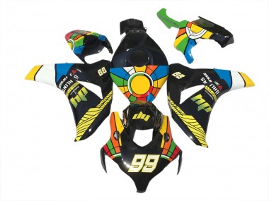 99 Multicolores 08-11 Honda CBR1000RR Carénage Moto