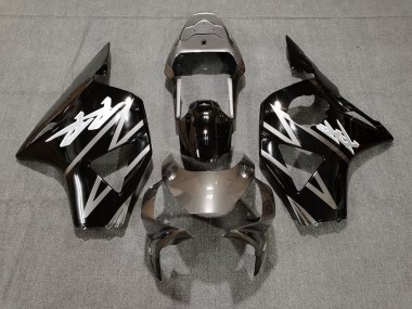 Argent Brillant & Noir 02-03 Honda CBR954RR Carénage Moto
