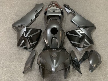 Argent Foncé & Noir 05-06 Honda CBR600RR Carénage Moto