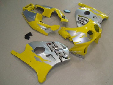 Argent Jaune 90-98 Honda CBR250RR Carénage Moto