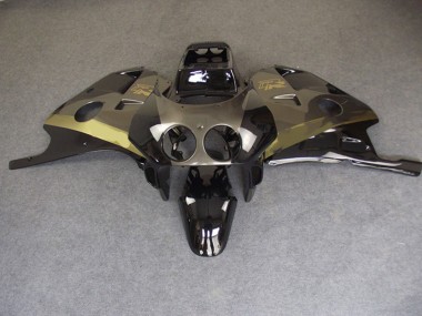 Argent Or & Noir 90-98 Honda CBR250RR Carénage Moto