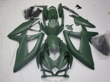 Armée Verte 08-10 Suzuki GSXR 600-750 Carénage Moto