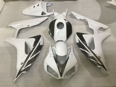 Blanc Brillant 06-07 Honda CBR1000RR Carénage Moto