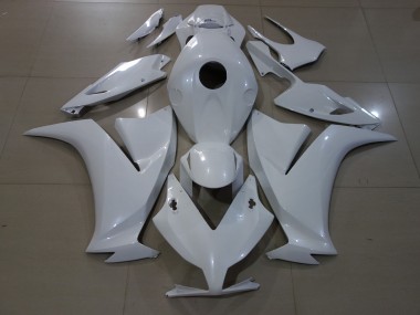 Blanc Brillant 12-16 Honda CBR1000RR Carénage Moto