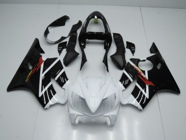 Blanc Brillant & Noir 01-03 Honda CBR600 F4i Carénage Moto