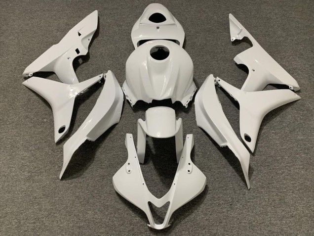 Blanc Brillant Uni 07-08 Honda CBR600RR Carénage Moto Blanc Brillant Uni 07-08 Honda CBR600RR Carénage Moto