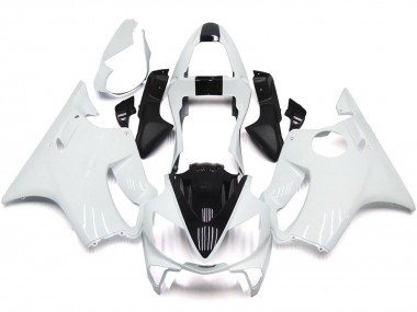 Blanc & Noir 01-03 Honda CBR600 F4i Carénage Moto