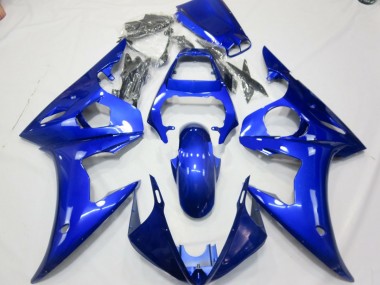 Bleu Brillant 03-04 Yamaha R6 Carénage Moto