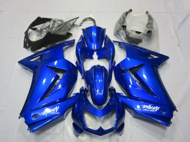 Bleu Brillant 08-12 Kawasaki Ninja 250 Carénage Moto