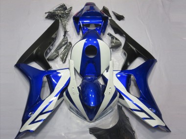 Bleu Brillant & Argent 06-07 Honda CBR1000RR Carénage Moto