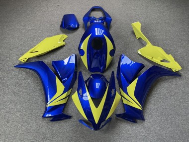 Bleu Brillant & Beige Désert 12-16 Honda CBR1000RR Carénage Moto