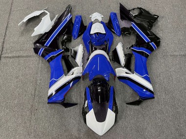 Bleu Brillant Blanc & Noir 17-23 Honda CBR1000RR Carénage Moto