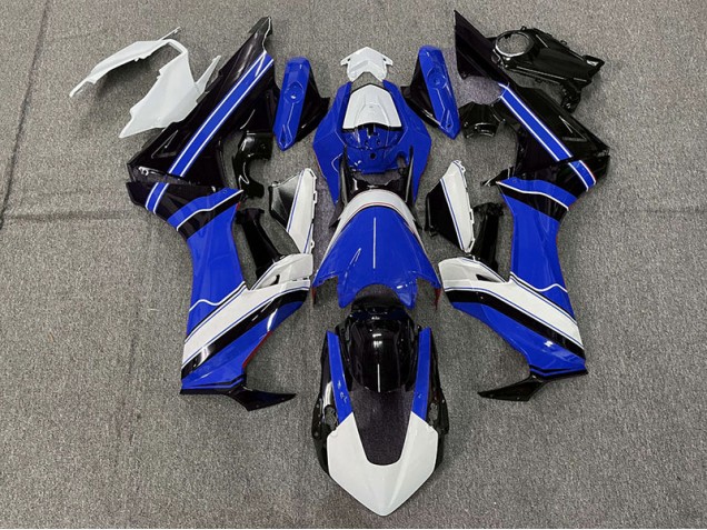 Bleu Brillant Blanc & Noir 17-23 Honda CBR1000RR Carénage Moto Bleu Brillant Blanc & Noir 17-23 Honda CBR1000RR Carénage Moto