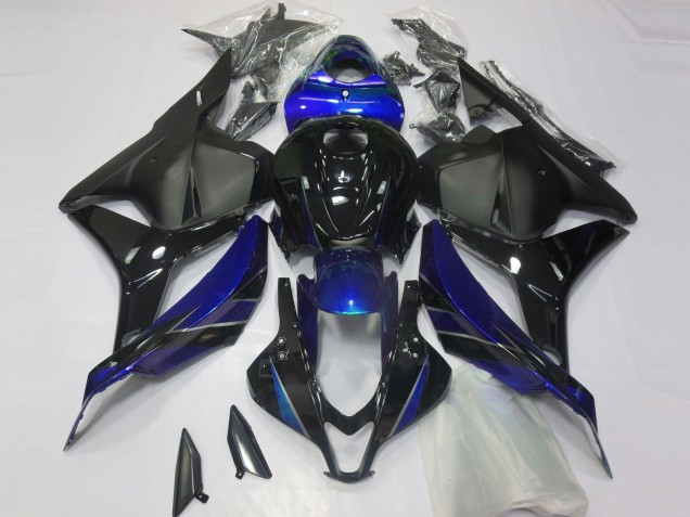 Bleu Brillant & Noir 09-12 Honda CBR600RR Carénage Moto