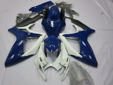 Bleu Brillant Profond 06-07 Suzuki GSXR 600-750 Carénage Moto