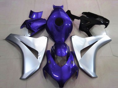 Bleu Brillant & Rouge 08-11 Honda CBR1000RR Carénage Moto