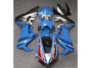 Bleu Brillant & Rouge 17-23 Honda CBR1000RR Carénage Moto
