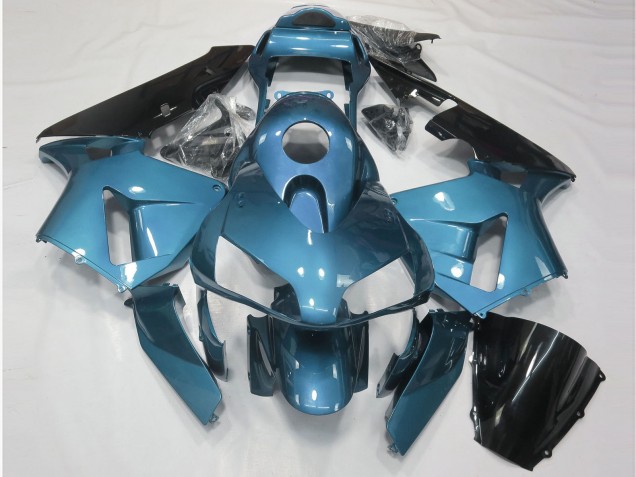 Bleu Clair Brillant 03-04 Honda CBR600RR Carénage Moto Bleu Clair Brillant 03-04 Honda CBR600RR Carénage Moto