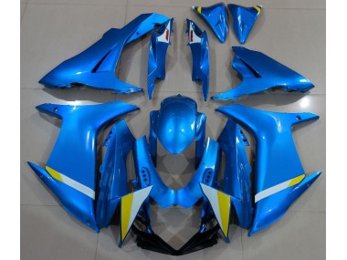 Bleu Clair Brillant 11-24 Suzuki GSXR 600-750 Carénage Moto