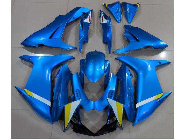 Bleu Clair Brillant 11-24 Suzuki GSXR 600-750 Carénage Moto