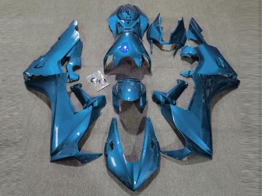 Bleu Clair Brillant 17-23 Honda CBR1000RR Carénage Moto