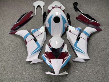 Bleu Clair Brillant & Marron 12-16 Honda CBR1000RR Carénage Moto