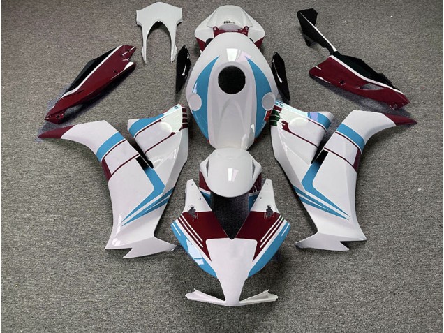 Bleu Clair Brillant & Marron 12-16 Honda CBR1000RR Carénage Moto Bleu Clair Brillant & Marron 12-16 Honda CBR1000RR Carénage Moto