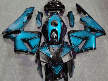 Bleu Clair Profond 05-06 Honda CBR600RR Carénage Moto