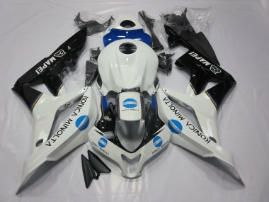 Bleu Konica Minolta & Noir 07-08 Honda CBR600RR Carénage Moto