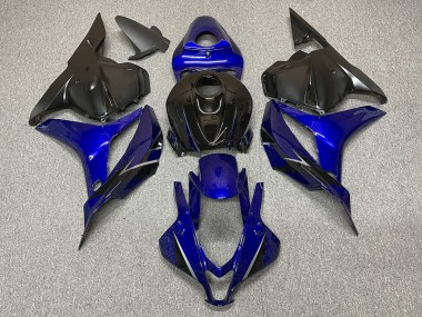 Bleu Profond Avec Du Noir 09-12 Honda CBR600RR Carénage Moto