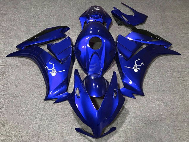 Bleu Profond Brillant 12-16 Honda CBR1000RR Carénage Moto Bleu Profond Brillant 12-16 Honda CBR1000RR Carénage Moto