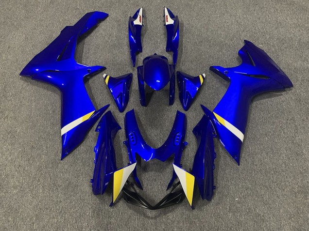 Bleu Profond De Marque Suzuki 11-24 Suzuki GSXR 600-750 Carénage Moto