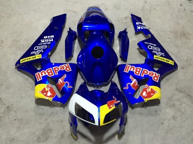 Bleu Rouge Taureau 05-06 Honda CBR600RR Carénage Moto