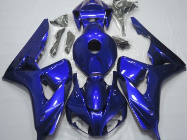 Bleu Uni 06-07 Honda CBR1000RR Carénage Moto