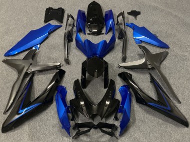Bleu Vert 08-10 Suzuki GSXR 600-750 Carénage Moto
