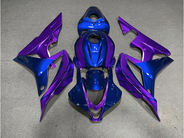 Bleu Violet 07-08 Honda CBR600RR Carénage Moto