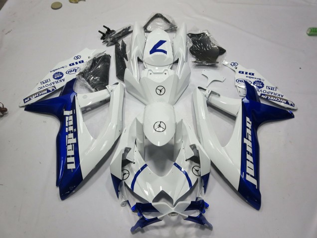 Blu Jordan 08-10 Suzuki GSXR 600-750 Carénage Moto