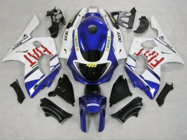 Brillant Fiat 98-07 Yamaha YZF600 Carénage Moto