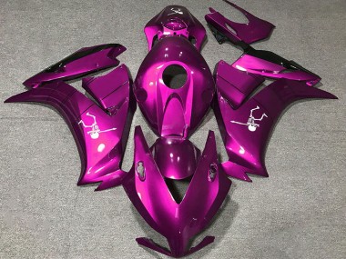 Brillant Rose Foncé 12-16 Honda CBR1000RR Carénage Moto