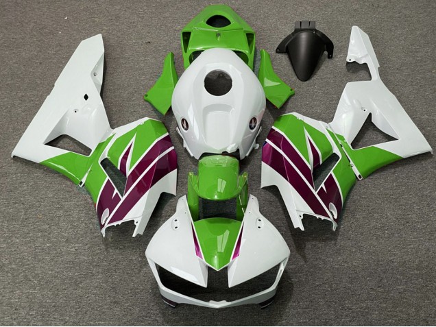 Brillant Vert & Violet 13-23 Honda CBR600RR Carénage Moto