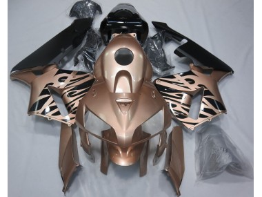 Bronze Flamme 05-06 Honda CBR600RR Carénage Moto