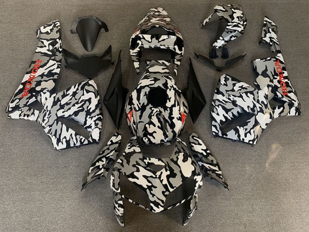 Camo & Décalcomanies Rouges 05-06 Honda CBR600RR Carénage Moto