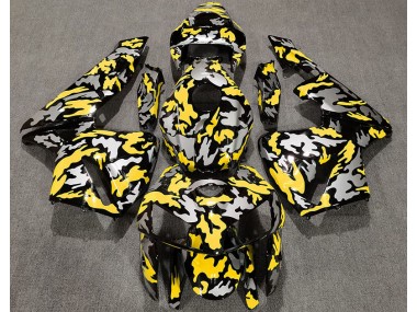 Camouflage & Jaune 05-06 Honda CBR600RR Carénage Moto