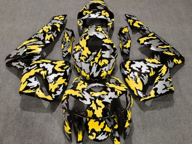 Camouflage & Jaune 05-06 Honda CBR600RR Carénage Moto