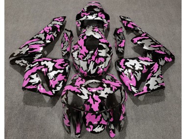 Camouflage & Rose Clair 05-06 Honda CBR600RR Carénage Moto