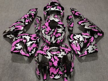 Camouflage & Rose Clair 05-06 Honda CBR600RR Carénage Moto