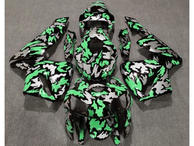Camouflage & Vert Clair 05-06 Honda CBR600RR Carénage Moto